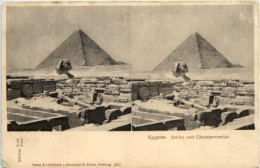 Egypt - Sphinx Und Cheopspyramide - Stereo - Piramidi