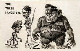 Anti Propaganda - The Thee Gangsters - Goebbels Hitler Goering - Guerra 1939-45