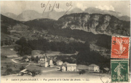 Saint-Jean-De-Sixt, Vue Generale Et La Chaine Des Aravis - Annecy