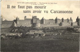 Cite De Carcassonne, Vue Generale - Carcassonne