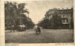 Wilno - Georg Strasse - Feldpost Posen - Lituanie