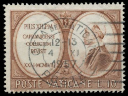 VATIKAN 1957 Nr 271 Zentrisch Gestempelt X401766 - Used Stamps