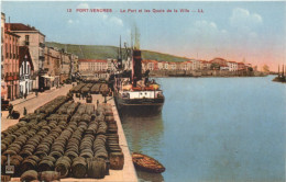 Port-Vendres, Le Port Et Les Quais De La Ville - Andere & Zonder Classificatie