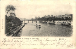 Paris, Le Louvre Et La Seine Vus Du Pont-Neuf - Autres & Non Classés