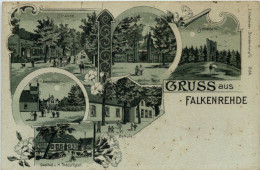 Gruss Aus Falkenrehde - Litho - Ketzin - Altri & Non Classificati