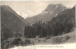 Chamonix, Le Chalet De La Casifa Et Le Mont-Blanc - Chamonix-Mont-Blanc