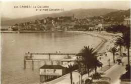 Cannes, La Croisette Et Le Mont Chevalier - Cannes