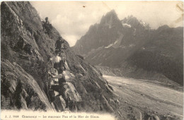 Chamonix, Le Mauvais Pas Et La Mer De Glace - Chamonix-Mont-Blanc