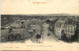 Saint-Die, Rue DÀlsac Vur Prise Vers Les Vosges - Saint Die