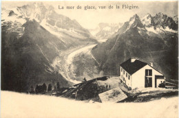 Chamonix, La Mer De Glace, Vue De La Flegere - Chamonix-Mont-Blanc