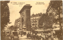 Paris, Le Boulevard Et La Porte St-Denis - Other & Unclassified