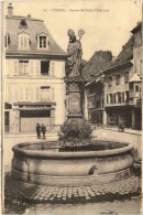 Thann, Statue De Saint Thiebault - Thann