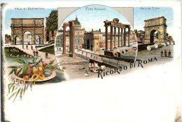 Ricordo Di Roma - Litho - Andere & Zonder Classificatie