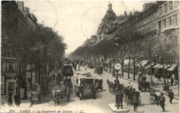 Paris, Le Boulevard Des Italiens - Other & Unclassified