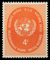 UNO NEW YORK 1958 Nr 70 Postfrisch X40B69E - Altri & Non Classificati