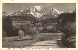 Route De Sallanches Combloux-Megeve, Chaine Du Mont-Blanc - Bonneville