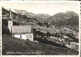 11647664 Flerden Kirche Blick Auf Portein Alpenpanorama Flerden - Sonstige & Ohne Zuordnung