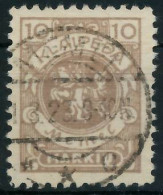 MEMEL 1923 Nr 141 Zentrisch Gestempelt Gepr. X41E78A - Memelland 1923