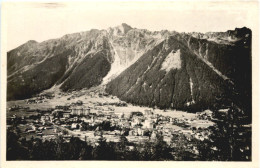 Chamonix, Vue Generale Et Le Brevent - Chamonix-Mont-Blanc