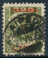 MEMEL 1923 Nr 174Ie Gestempelt Gepr. X41E86A - Memel (Klaïpeda) 1923