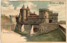 Gruss Aus Metz Litho - Metz