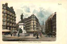 Paris - Place Maubert - Litho - Sonstige & Ohne Zuordnung