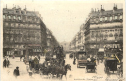 Paris, Avenue De LÒpera - Sonstige & Ohne Zuordnung
