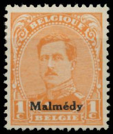 BELGISCHE BES.-POST MALMEDY Nr 1 Ungebraucht X425C1E - Occupation 1914-18