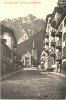 Chamonix, La Place Et Le Brevent - Chamonix-Mont-Blanc