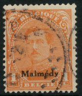 BELGISCHE BES.-POST MALMEDY Nr 1 Gestempelt X425D9E - Occupazione 1914 – 18