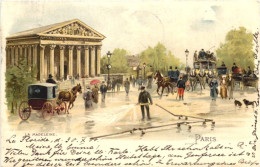 Paris - La Madeleine - Litho - Other & Unclassified