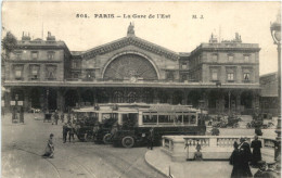 Paris, La Gare De Est - Other & Unclassified