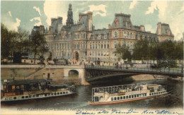 Paris, Hotel De Ville Et Le Pont DÀrcole - Other & Unclassified