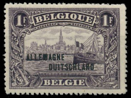 BELGISCHE MILITÄRP. RHEINLAND Nr 11IIIA Ungebraucht X42602A - Besetzungen 1914-18