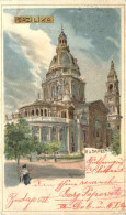 Budapest - Bazilika - Litho - Ungheria