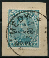 BELGISCHE BES.-POST EUPEN MALMEDY Nr 5 Zentrisch Gestempelt X426142 - Besetzungen 1914-18