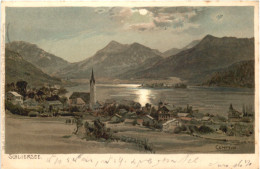 Schliersee - Litho - Künstler Ak Compton - Schliersee