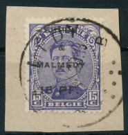 BELGISCHE BES.-POST EUPEN MALMEDY Nr 3 Zentrisch Gestempelt X42611E - Besetzungen 1914-18