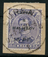 BELGISCHE BES.-POST EUPEN MALMEDY Nr 3 Zentrisch Gestempelt X42D27A - Ocupación 1914 – 18