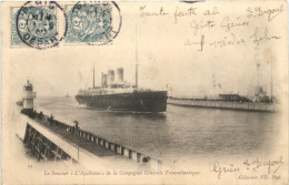 Le Steamer L Aquitaine - Paquebots