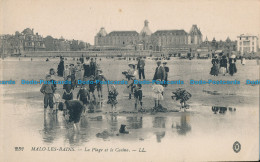 R018251 Malo Les Bains. La Plage Et Le Casino. Levy Fils. No 232. B. Hopkins - Monde