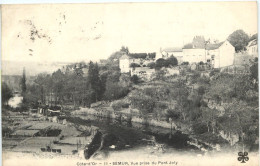 Cote-dòr - Semur, Vue Prise Du Pont Joly - Andere & Zonder Classificatie