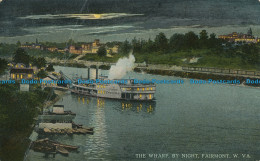 R018931 The Wharf By Night. Fairmont. W. Va. Robbins And Son. 1915 - Monde