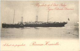 Postdampfer Princesse Henriette - Steamers