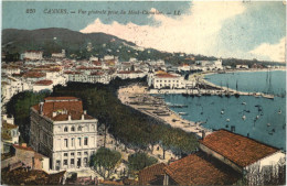 Cannes, Vue Generale Prise Du Mont-Chevalier - Cannes