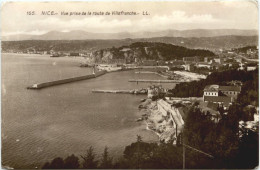 Nice, Vue Prise De La Route De Villefranche - Autres & Non Classés