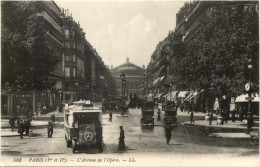 Paris, Avenue De LÒpera - Autres & Non Classés