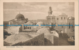 R018939 Jerusalem. Mount Zion. B. Livadas And Coutsicos - Monde