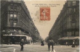 Paris, Rue Louis Blanc Pris Du Boulevard De La Chapelle - Sonstige & Ohne Zuordnung