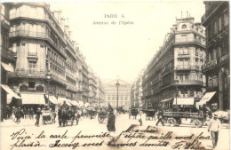 Paris, Avenue De LÒpera - Autres & Non Classés